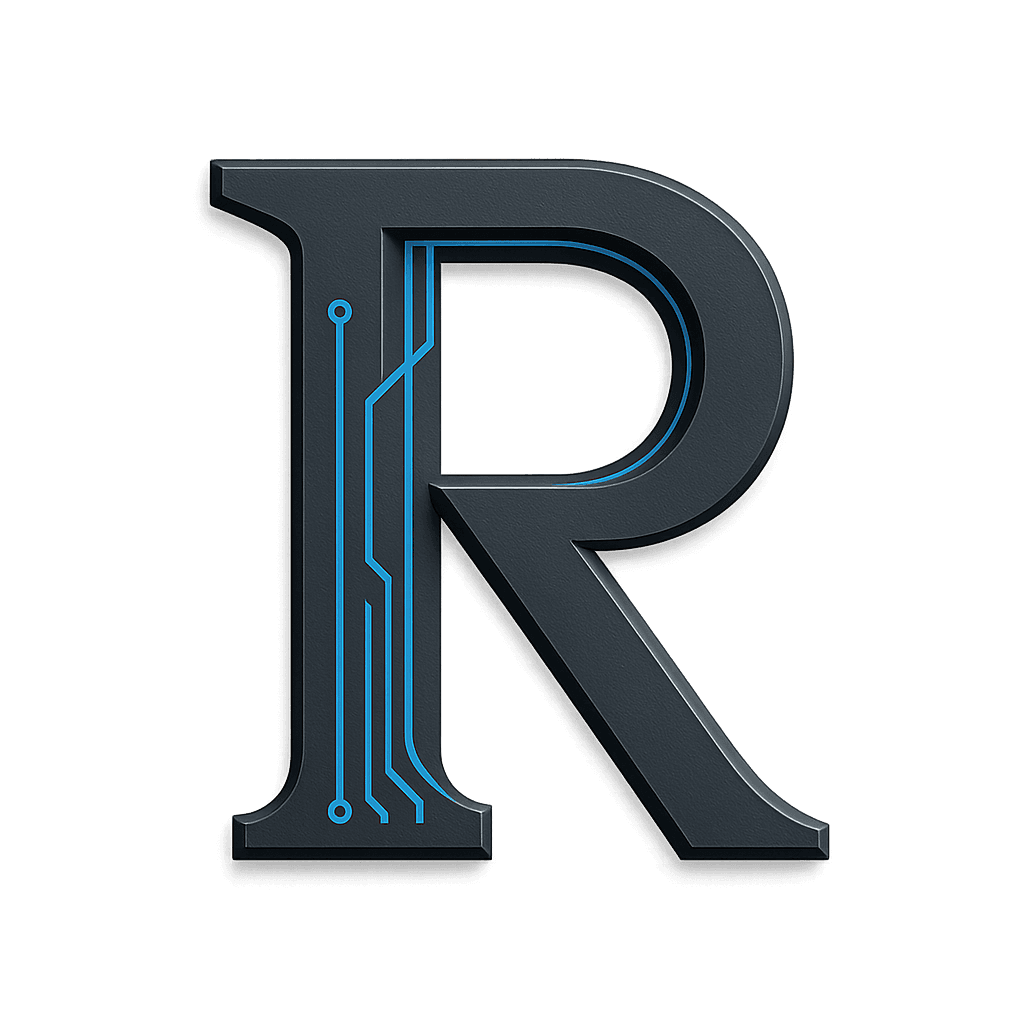 Recursall Metallic R Logo